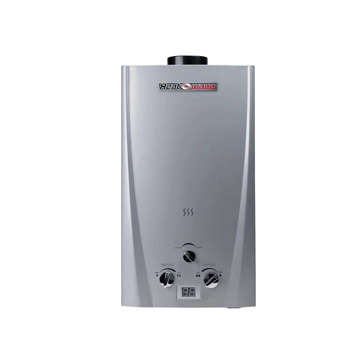 Boiler Paso Instantáneo 06 LT Gas LP 1 Servicio HW-GI06PY Heatwave