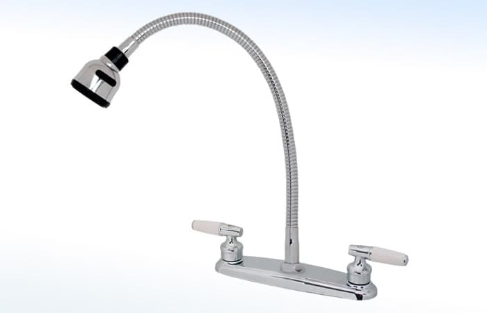 Mezcladora Fregadero Pico Flexible 8IPF Rugo