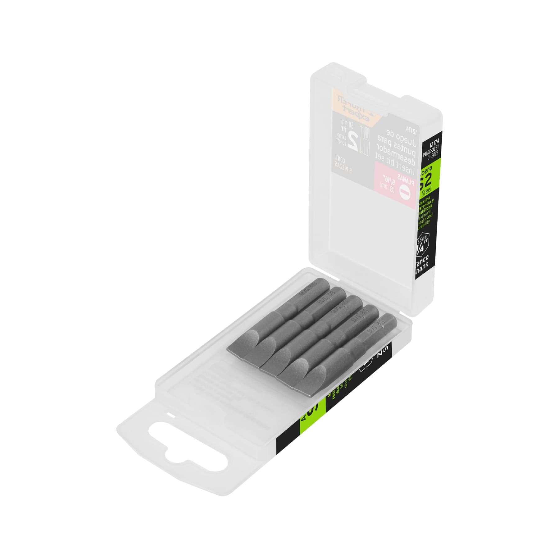Punta Plana 2" P31 5/16" C/U PUDE-3231 Truper