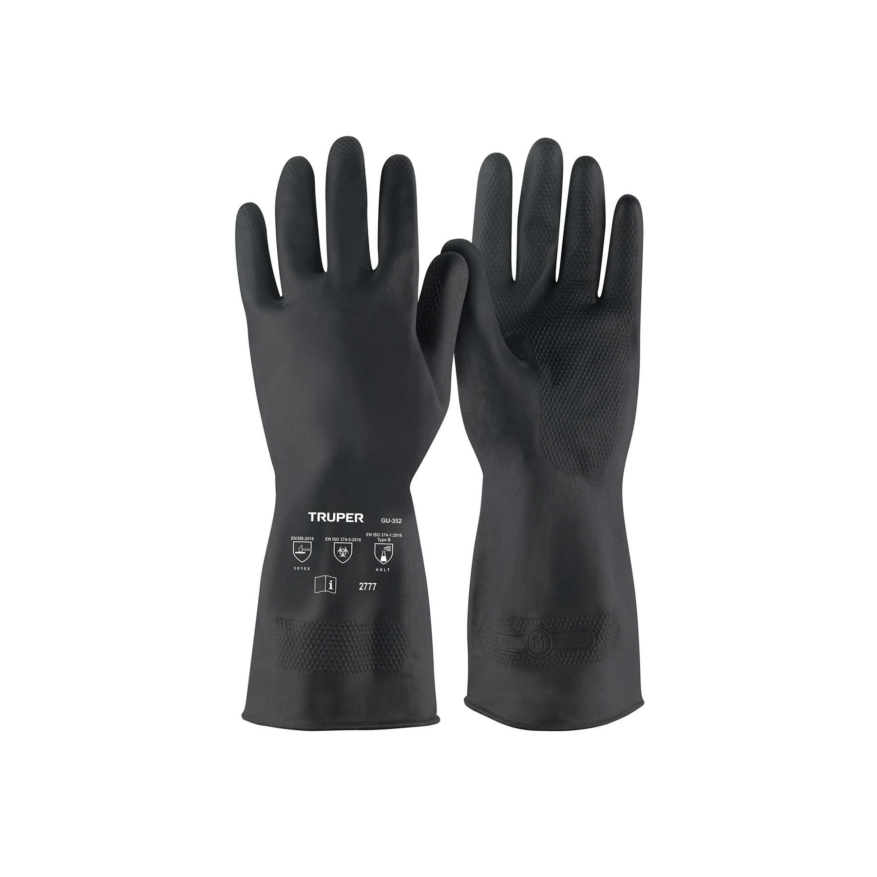 Guantes Caucho Mediano GU-352 Truper