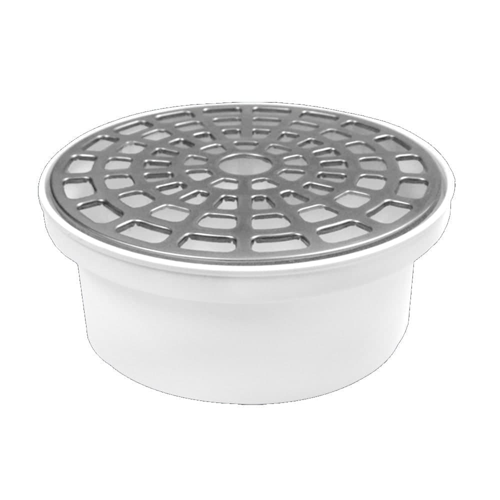 Coladera Universal Redonda C/Rejilla 4" AC Inox 2264 Fleximatic