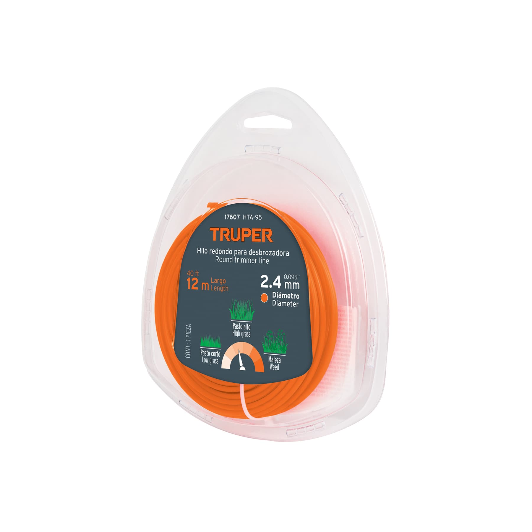Hilo P/Desbrozadora 12 M HTA-95 Truper