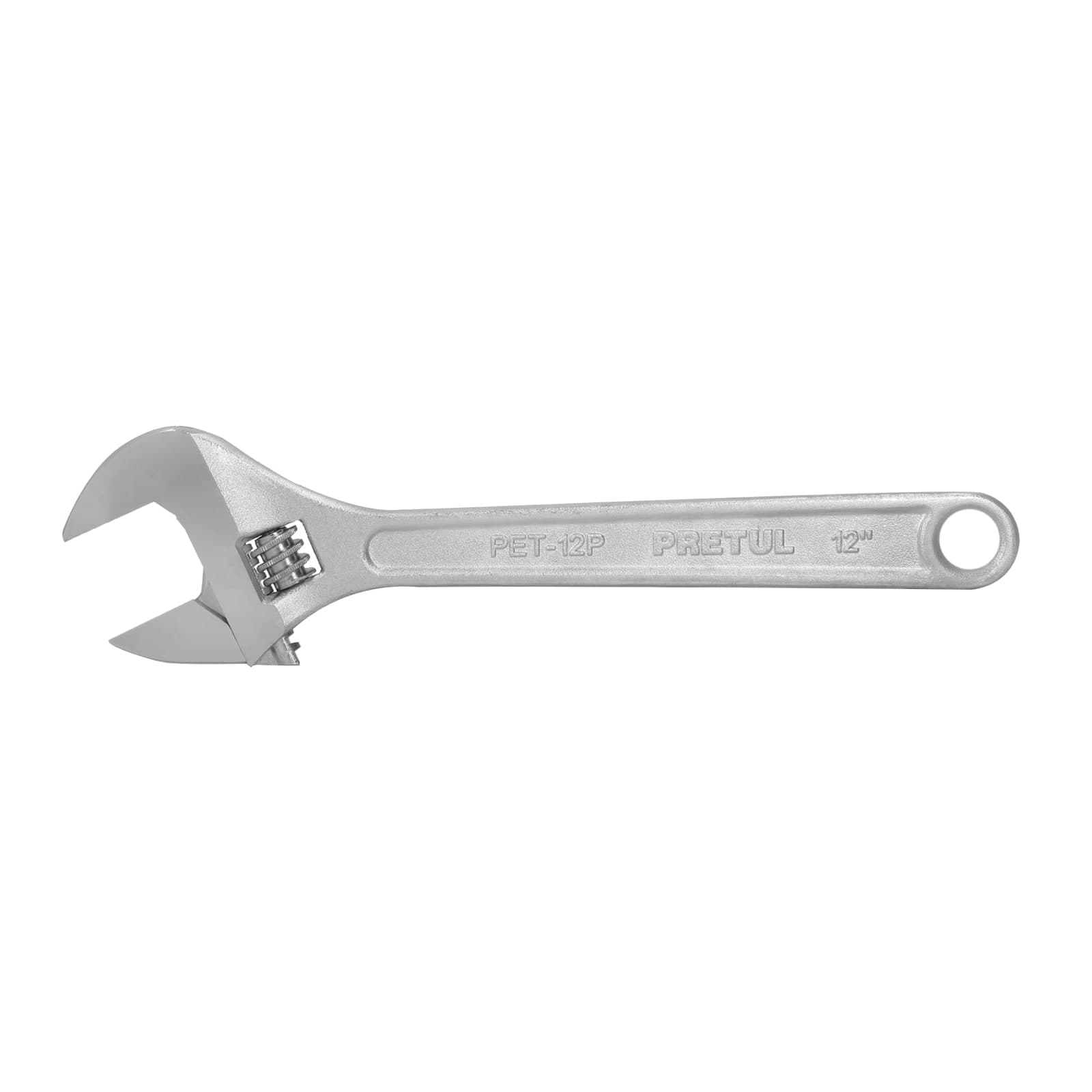 Llave Tipo Perico Cromado 12" PET-12PB Pretul