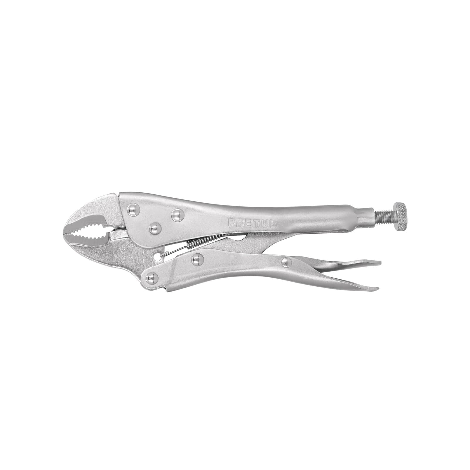 Pinza Presión 7" Curva PP-7C Pretul