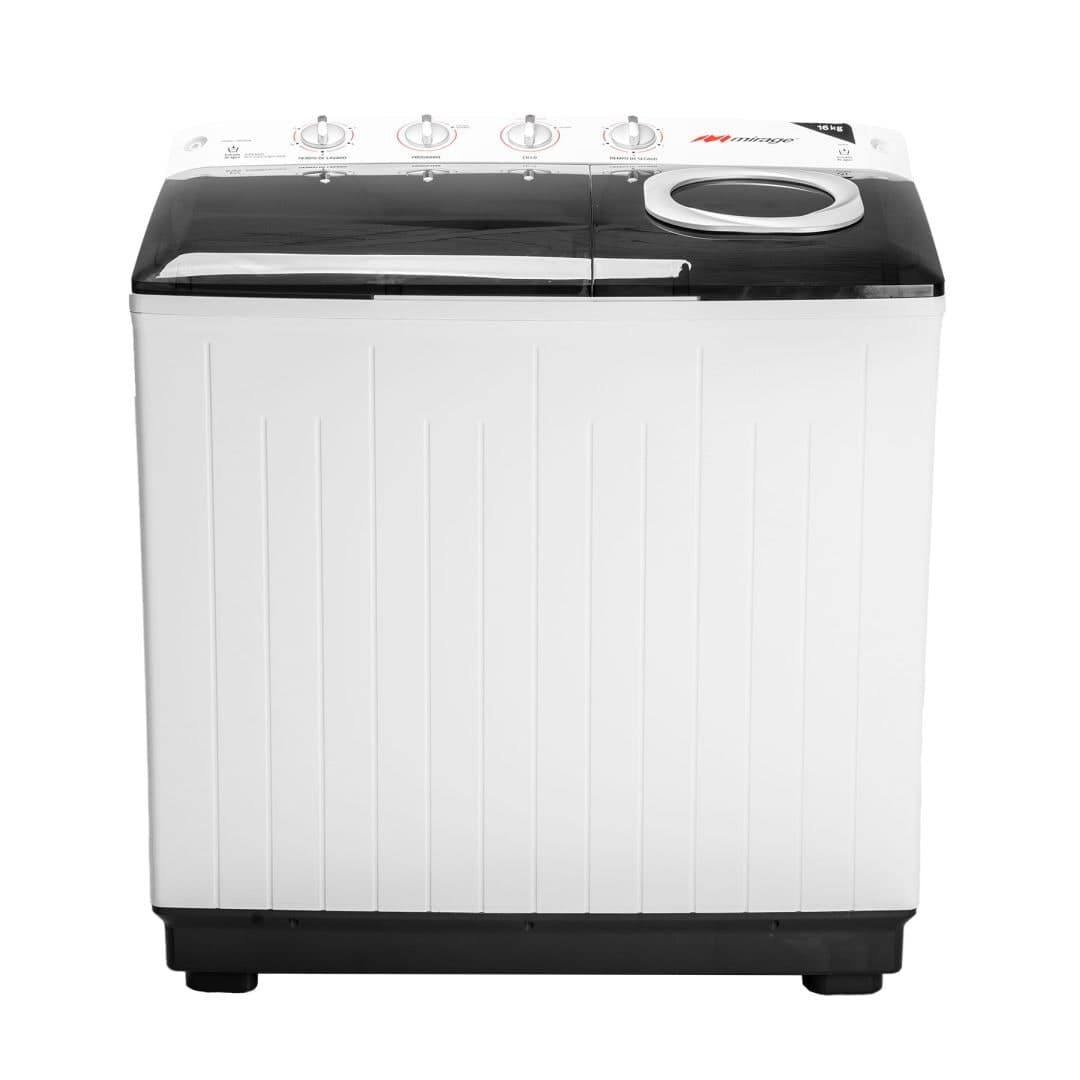 Lavadora Semiautomatica 16 KG Dos Tinas LMS016M Mirage