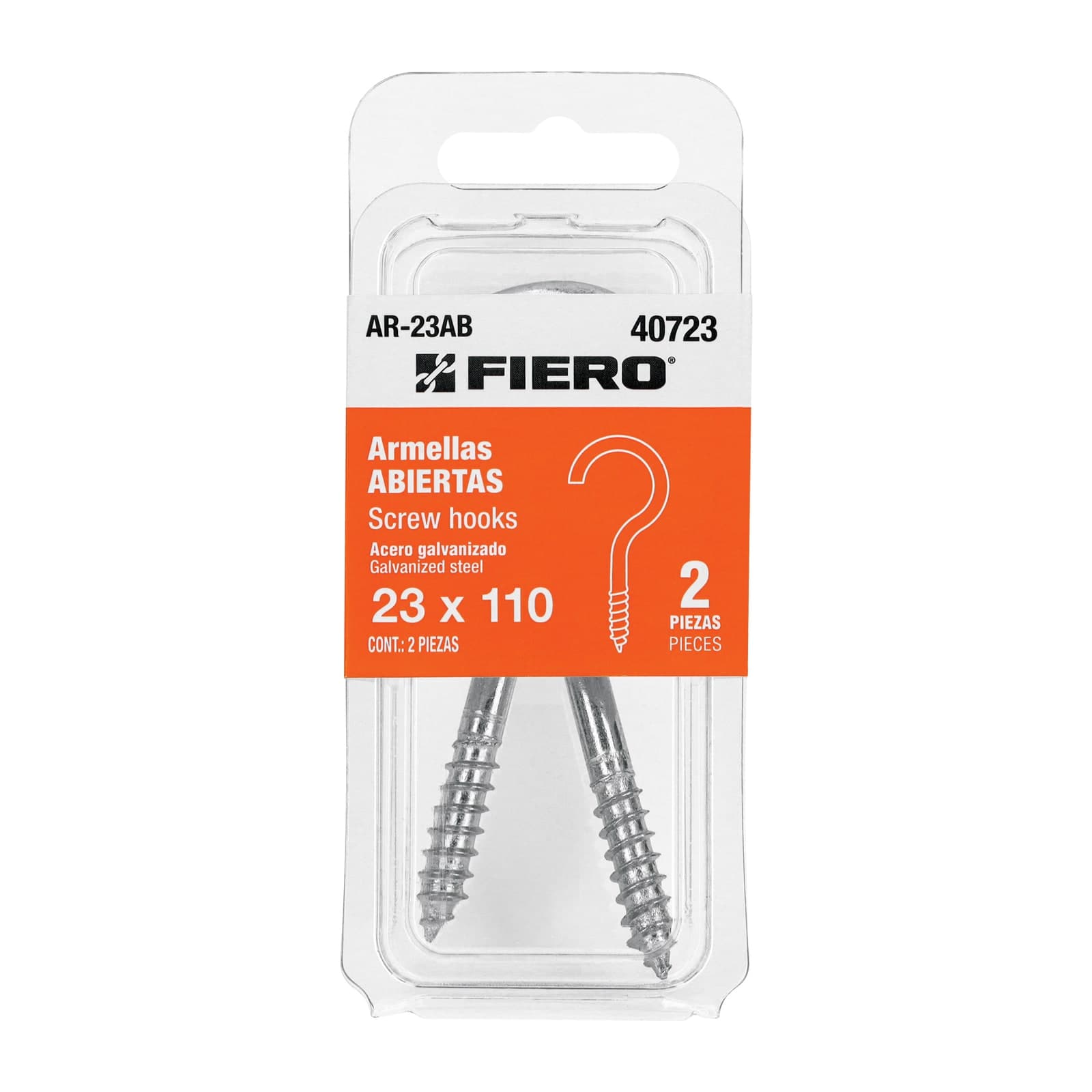 Armella Abierta 23 x 110 Blister 2 Pzs AR-23AB Fiero