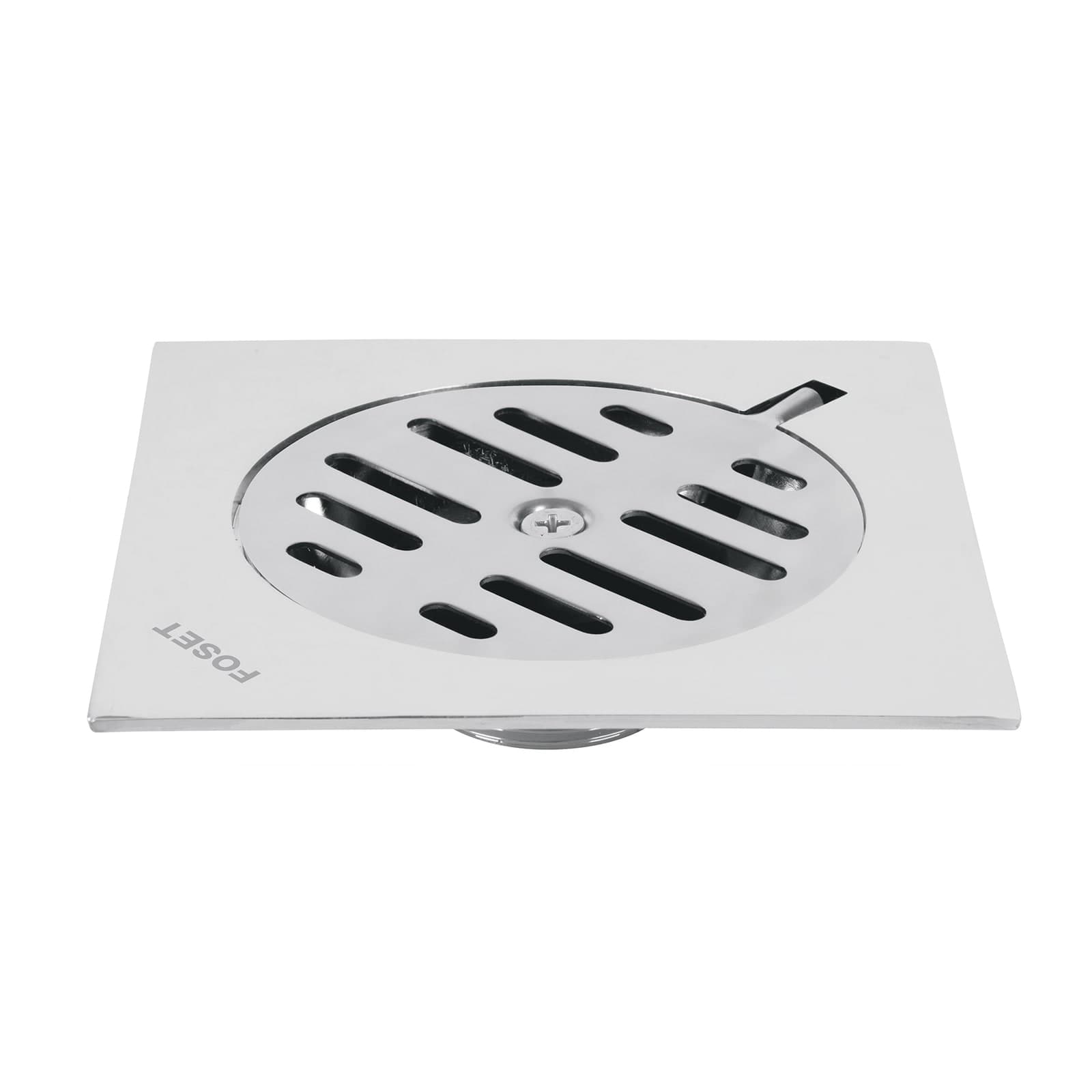 Coladera Universal Cuadrada C/Rejilla Acero Inox 6" x 6" RS-603 Foset