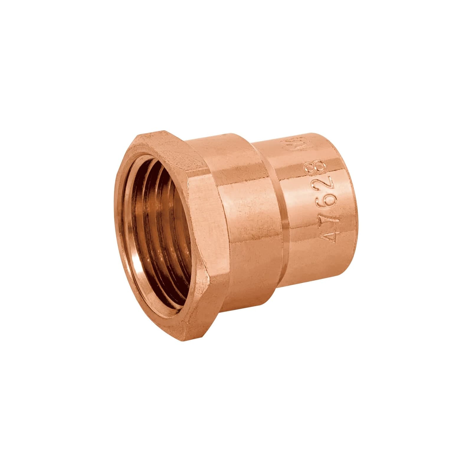 Conector Cobre R/Interior 1/2" CC-601B Foset Basic