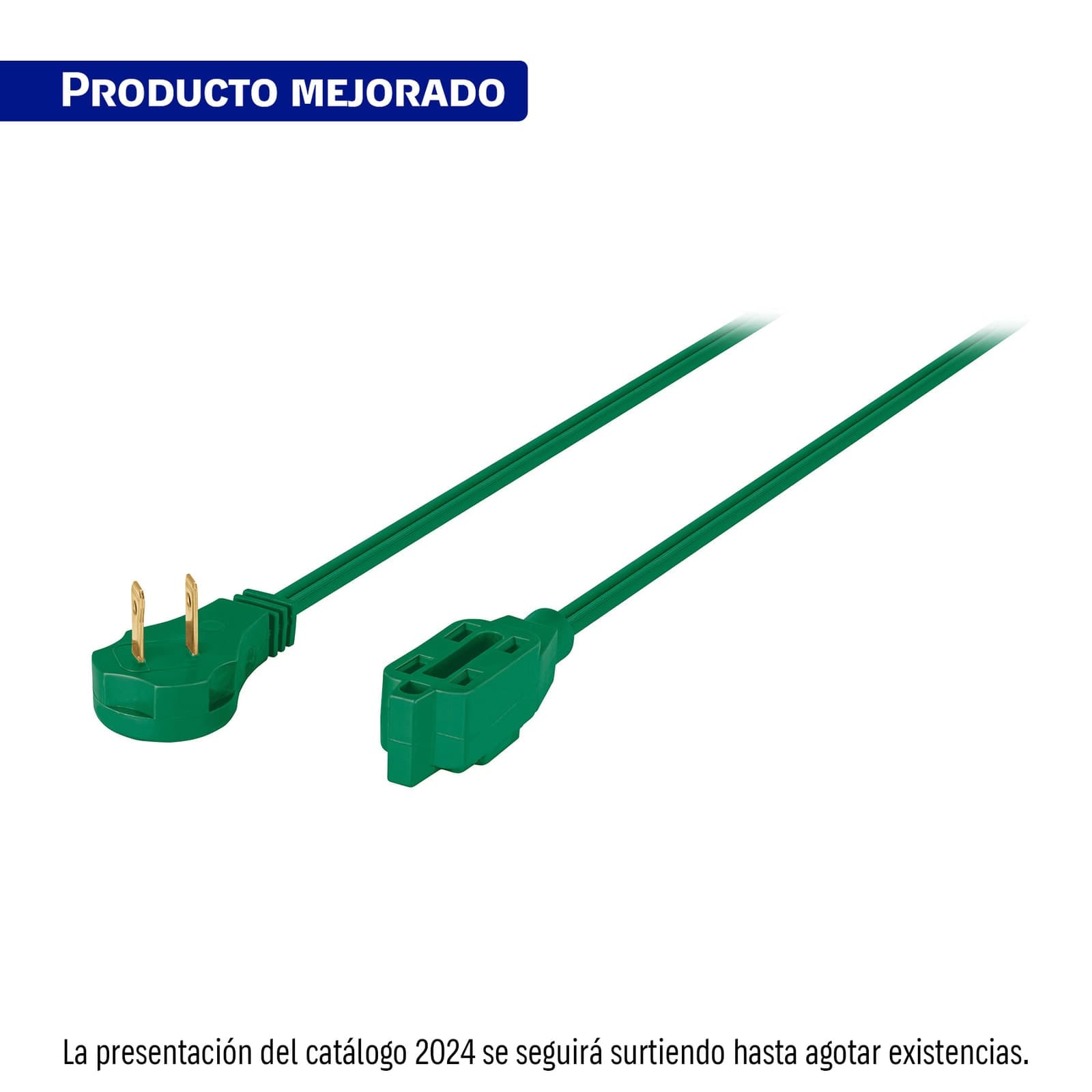 Extensión Eléctrica Domestica Verde 8 M ED-8V Volteck
