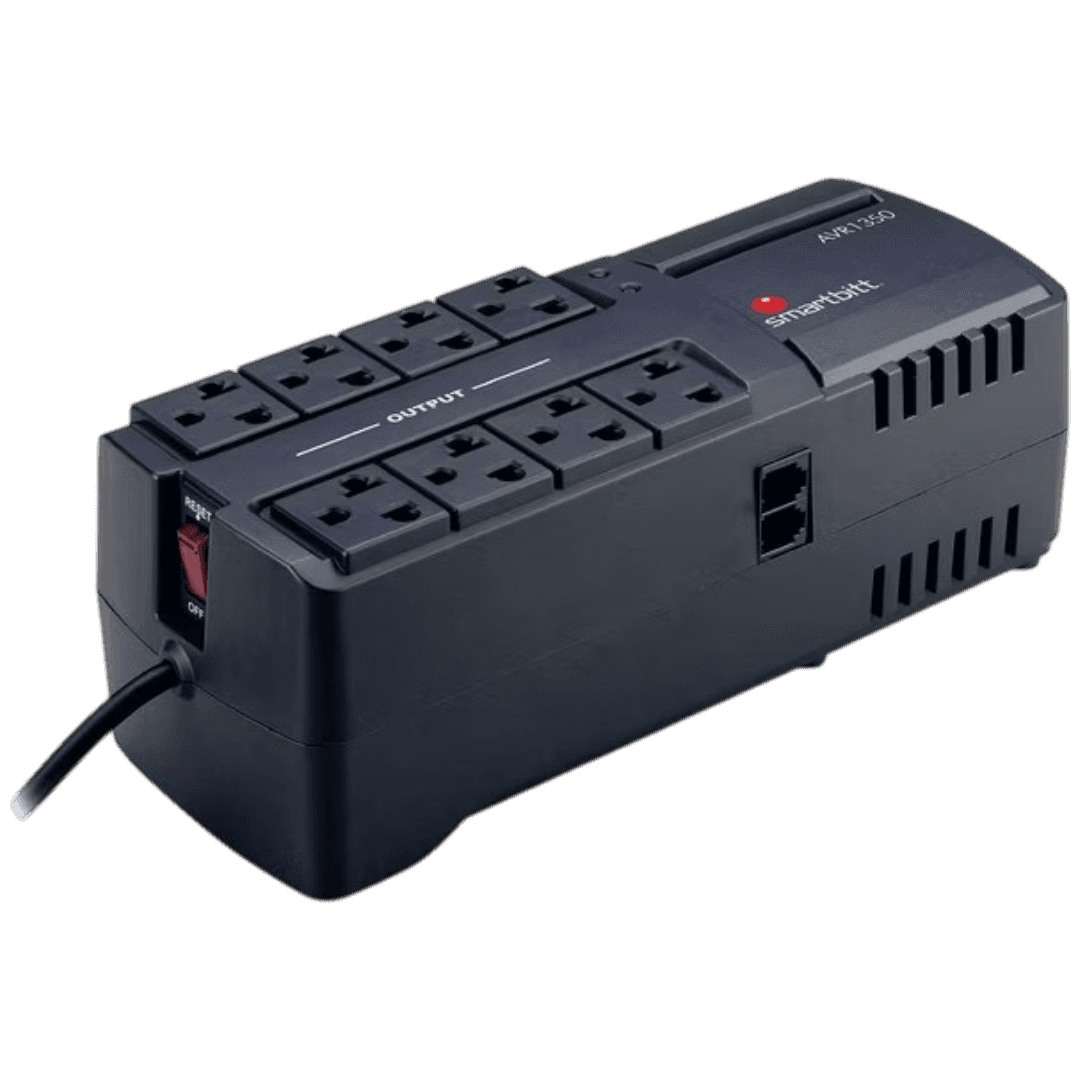 Regulador Voltaje 1350VA/675 8 Entradas RE-134 Smartbitt