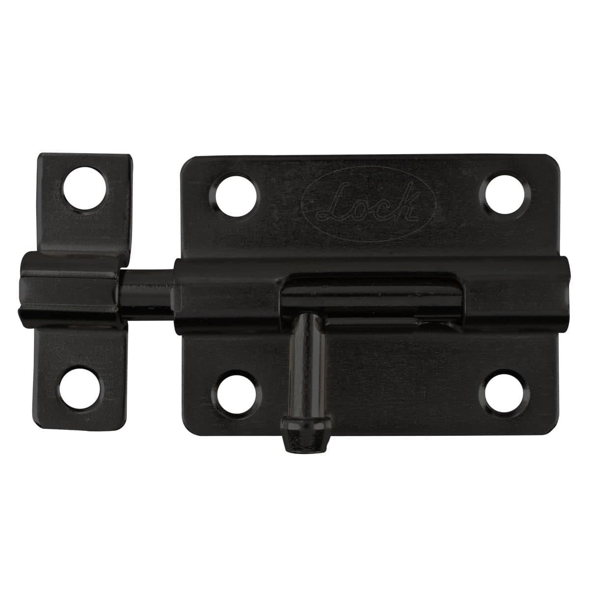 Pasador Sobreponer T/Barril Negro 8 CM PABN8 Lock