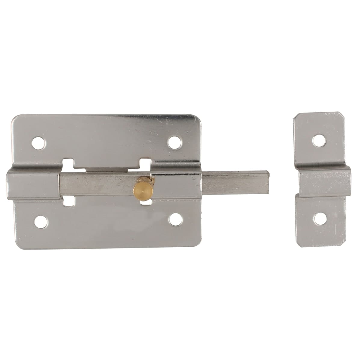 Pasador Sobreponer Barra Cromo 10 CM PASC10 Lock