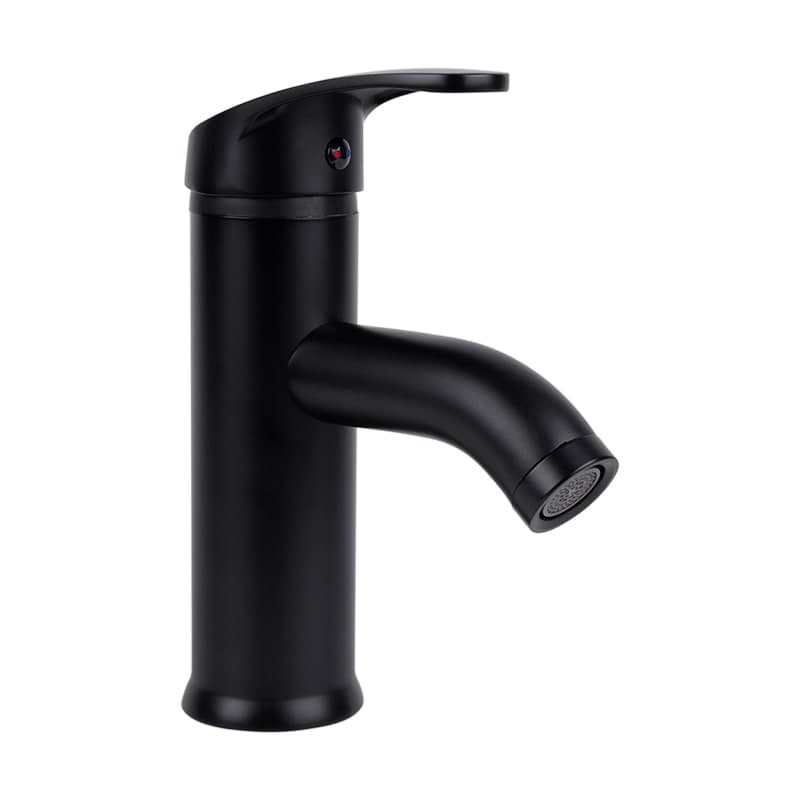 Mezcladora Lavabo Monomando Negro Mate 4434.2 Dica