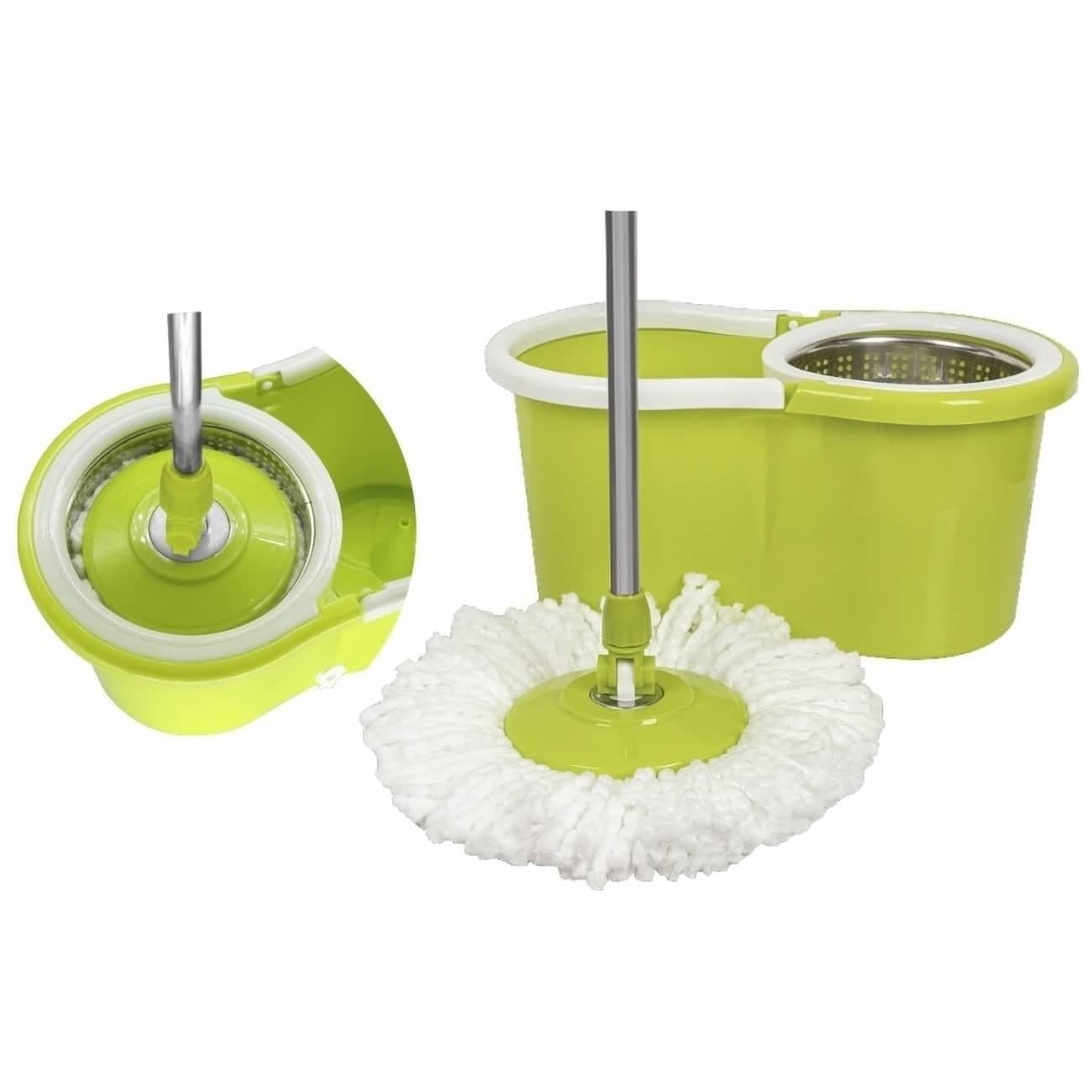 Trapeador Giratorio C/Cubeta Exprimidor 0540 Lion Tools