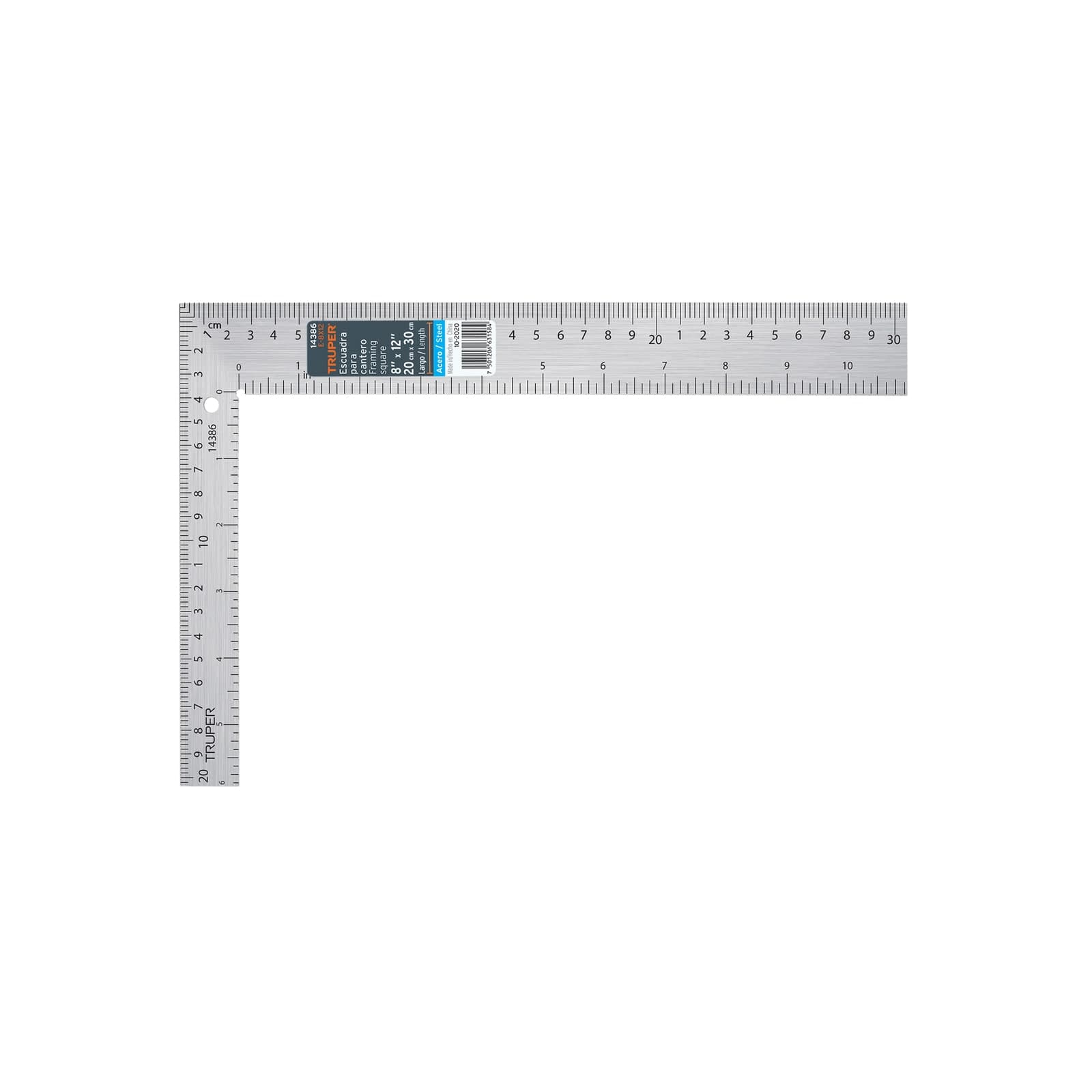 Escuadra P/Cantero 8" x 12" E-8X12 Truper