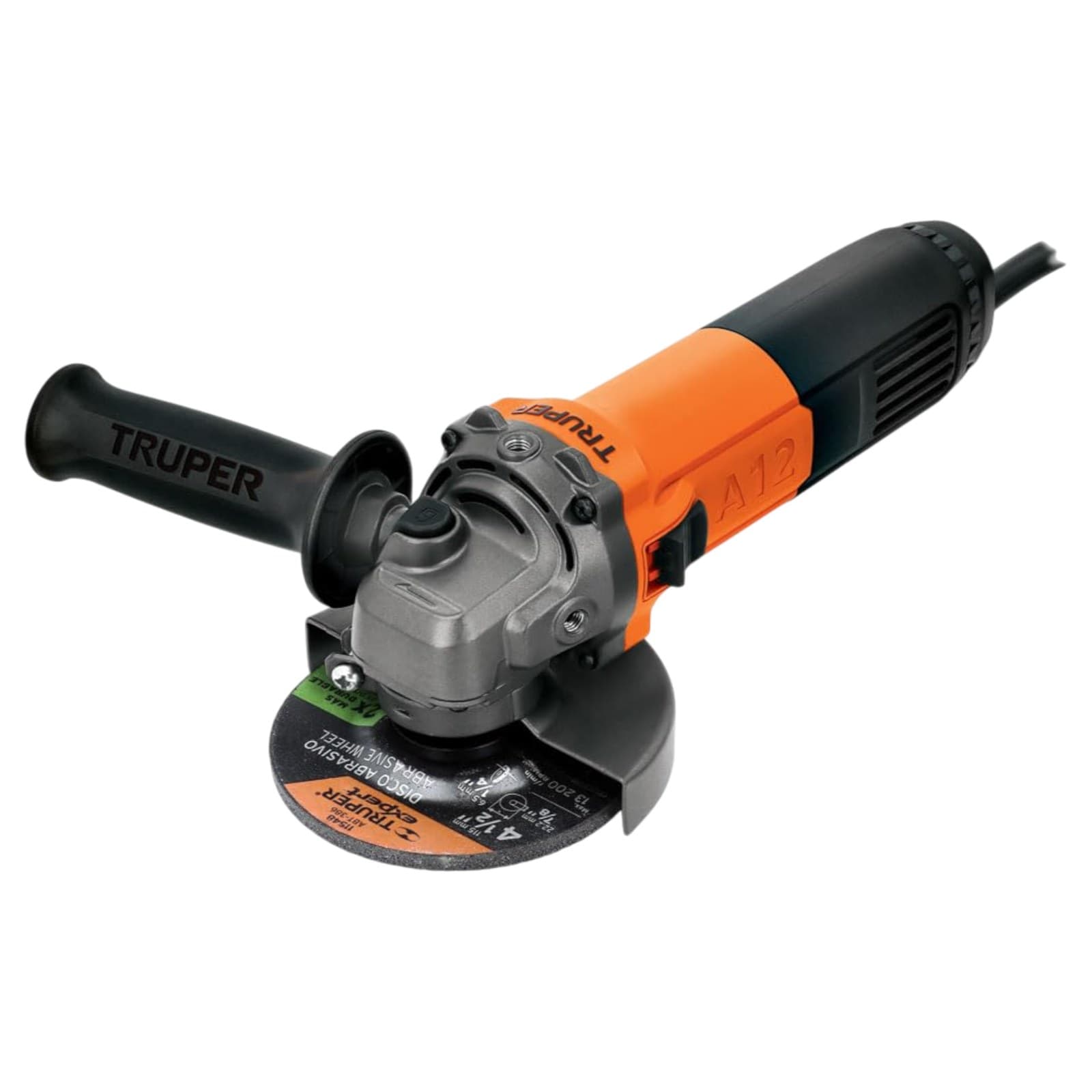 Esmeriladora Angular 4-1/2" 700 W COMBOE-4-1/2A12 Truper