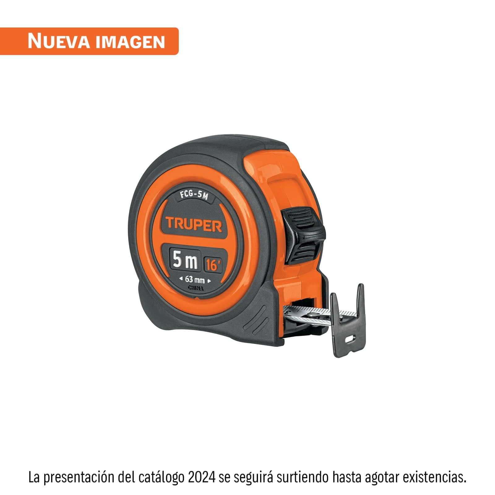 Flexometro con Grip 5M FCG-5M Truper