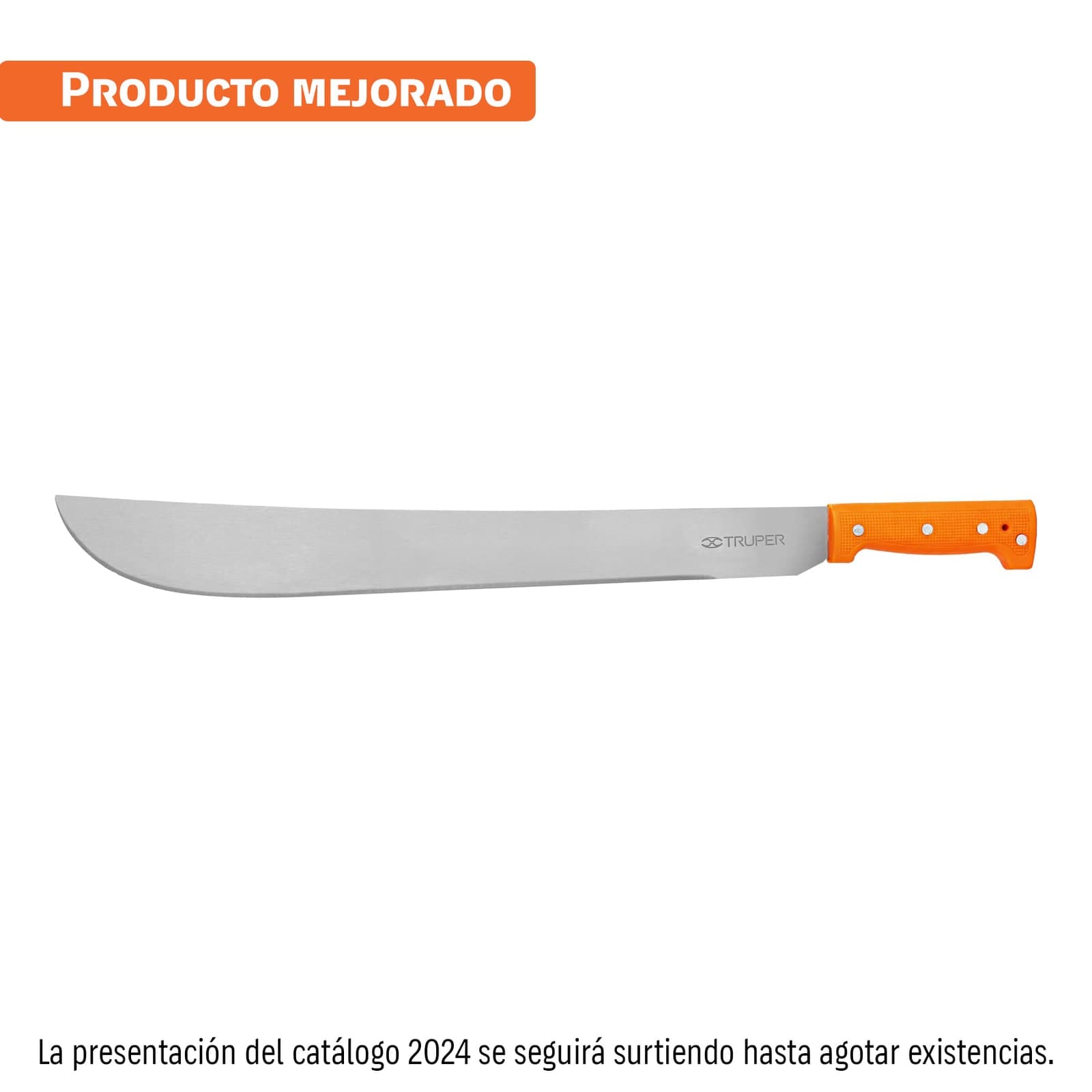 Machete Estandar 20" Cacha Naranja T-460-20P Truper