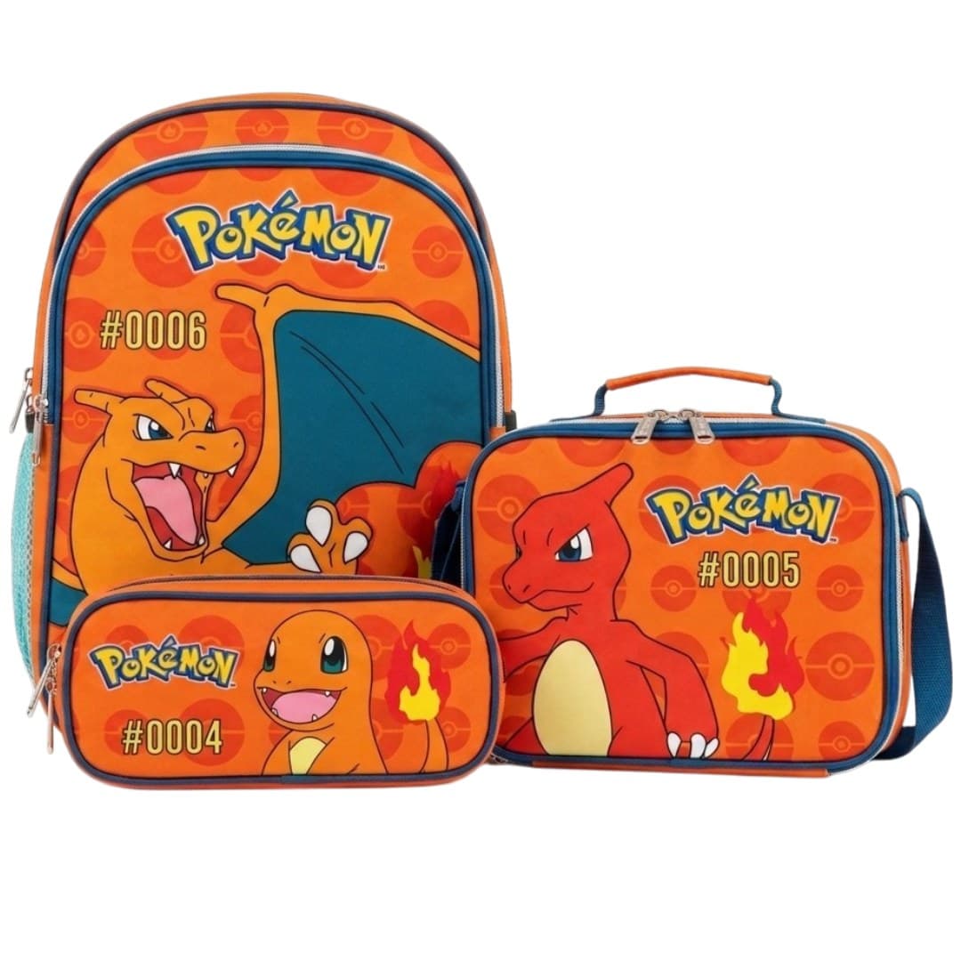 Kit Mochila Lapicera Lonchera Pokemon PKM010-SE006A Fotorama