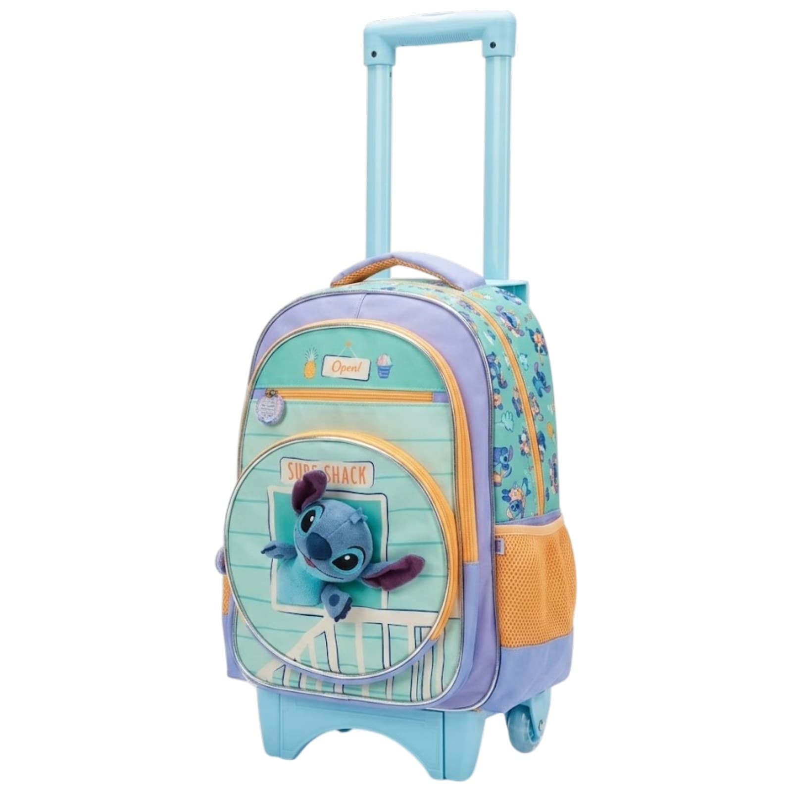 Mochila Carro Primaria Niña Stitch SC605B06BP Ruz