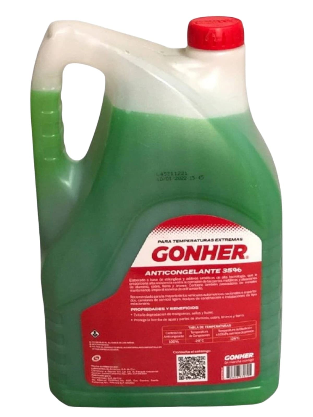 Anticongelante 3.78 LT Uso Directo 35% Gonher
