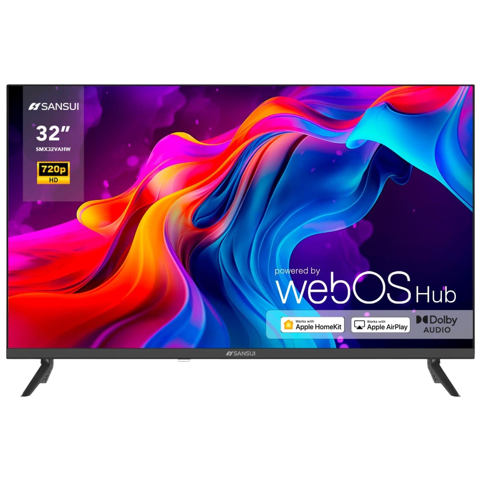 Pantalla 32" Smart HD Android TV WiFi Ethernet Bluetooth SMX32VAHW Sansui