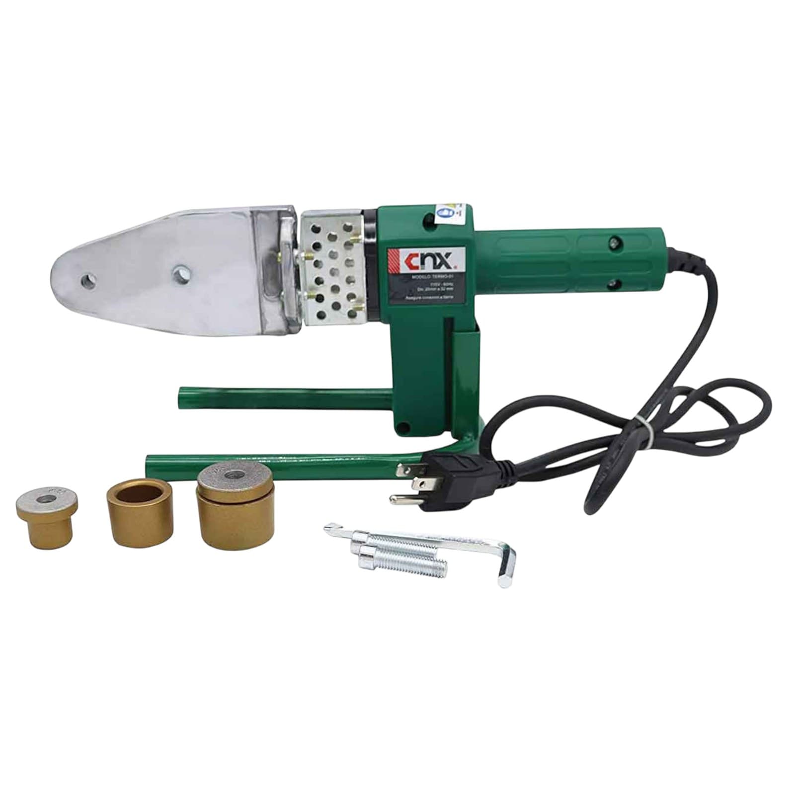 Termofusora 600 W PPR C/Dados 1/2", 3/4" y 1" TERMO01 Cnx